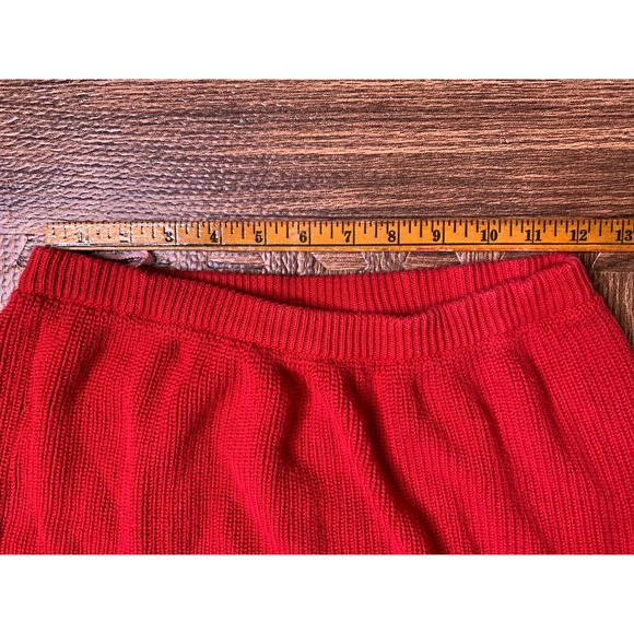 Vintage Knit Sweater Mini Skirt renee tener for jeanne pierre M Fall Winter - Picture 5 of 5